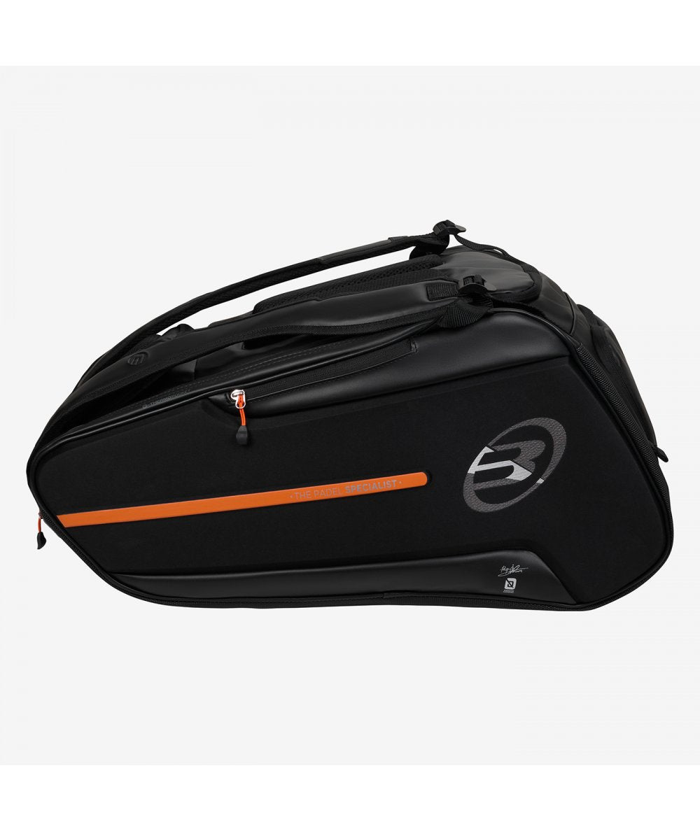 Bullpadel Hack Racket Bag (Black/Orange)