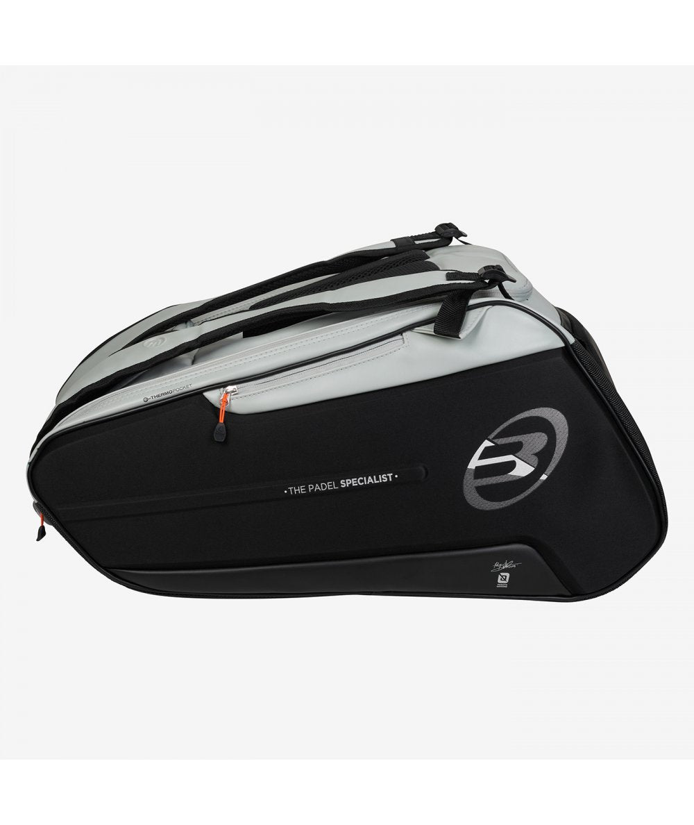 Bullpadel Hack Racket Bag (Black/grey)